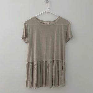 UO Truly Madly Deeply Peplum Shirt